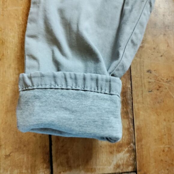 Old Navy pants size 12 to 18 months gray skinny lined pull on dress pants easter - Picture 4 of 5